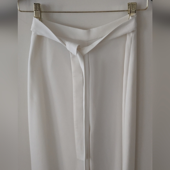 Amanda Uprichard Ariya Pant off white/ivory Size Small - Picture 3 of 11